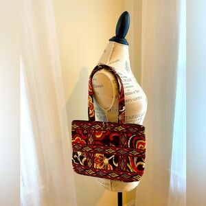 Vera Bradley hot Fall colors tote bag